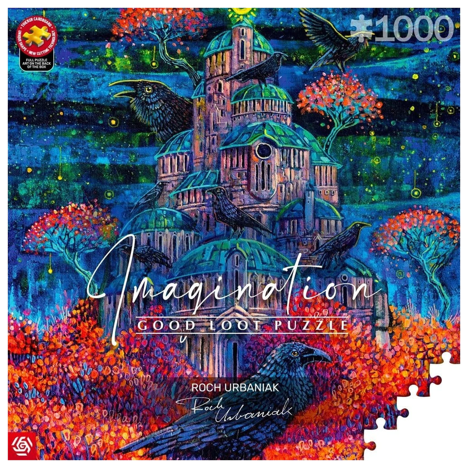 Imagination Series Puzzle Roch Urbaniak Twierdza Pani Kruków (1000 pieces)  product photo