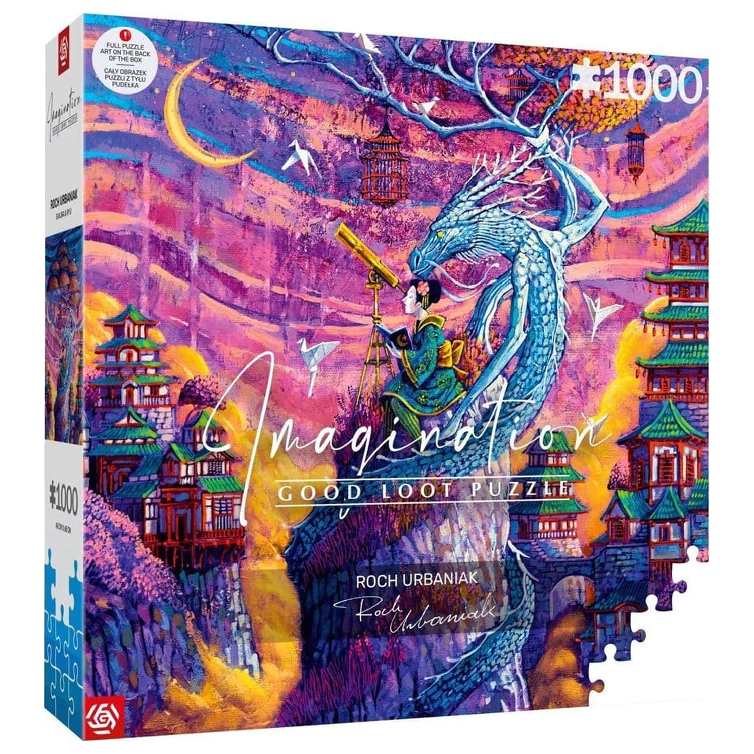 Imagination Series Puzzle Roch Urbaniak Sakura i Ryu (1000 pieces)  product photo