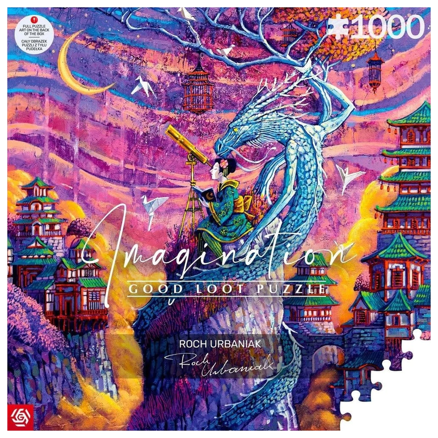 Imagination Series Puzzle Roch Urbaniak Sakura i Ryu (1000 pieces)  product photo