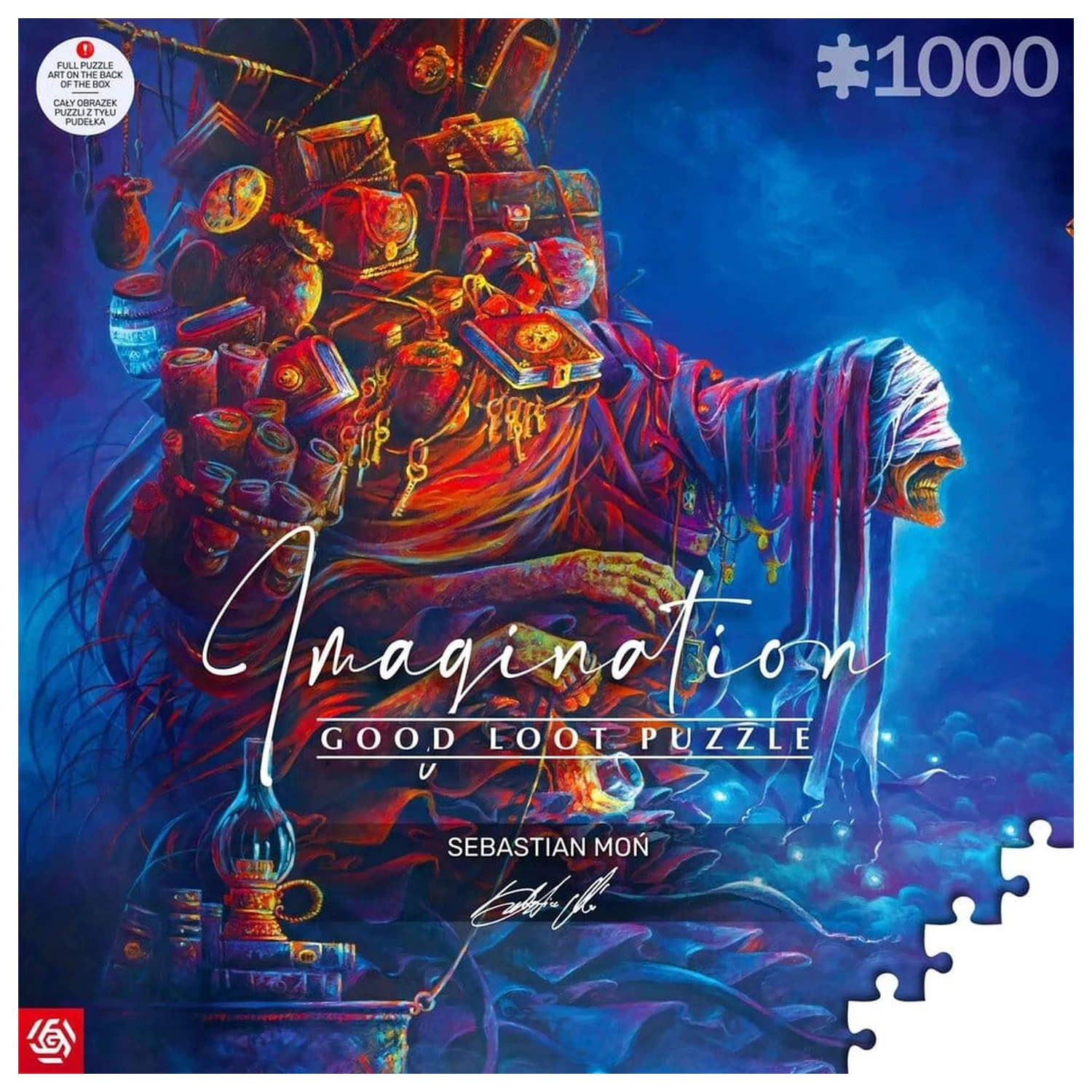 Imagination Series Puzzle Sebastian Mon Ciezar doswiadczen (1000 pieces)  product photo