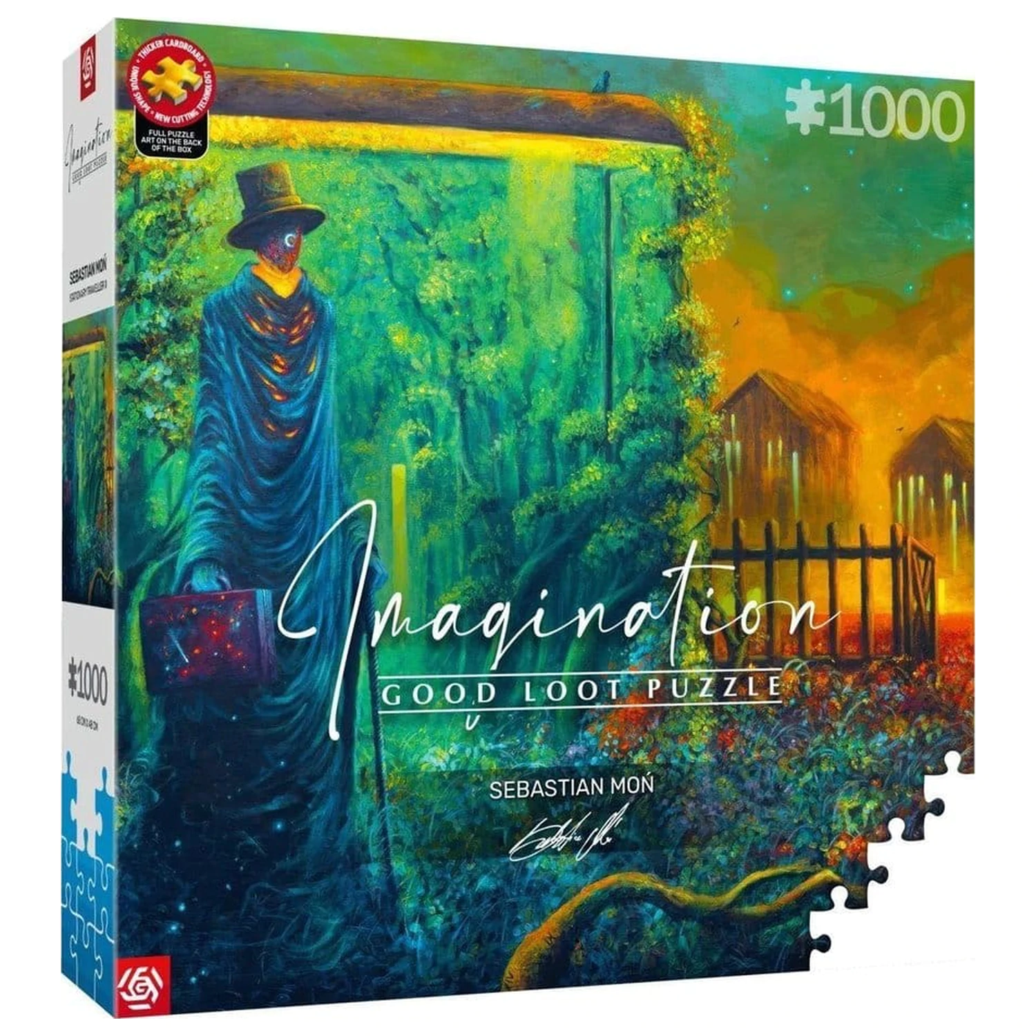 Imagination Series Puzzle Sebastian Mon Stationary Traveller II (1000 pieces)  product photo