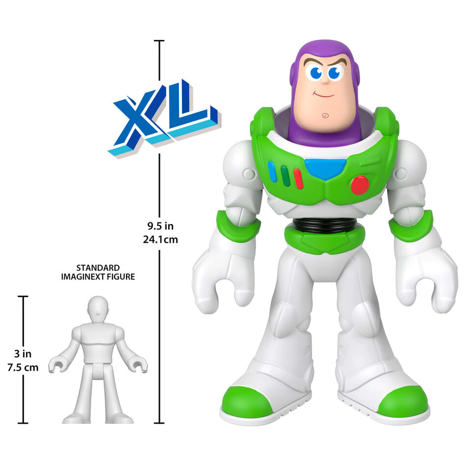 Imaginext Disney Pixar Toy Story Buzz Lightyear XL figure 22cm product photo