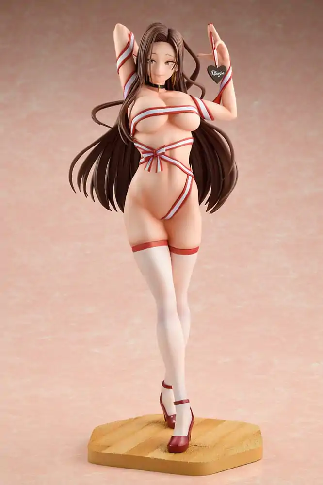 Imaizumi Brings All the Gals to His House PVC Statue 1/6 Risa Hamazaki Bow Ver. 28 cm product photo