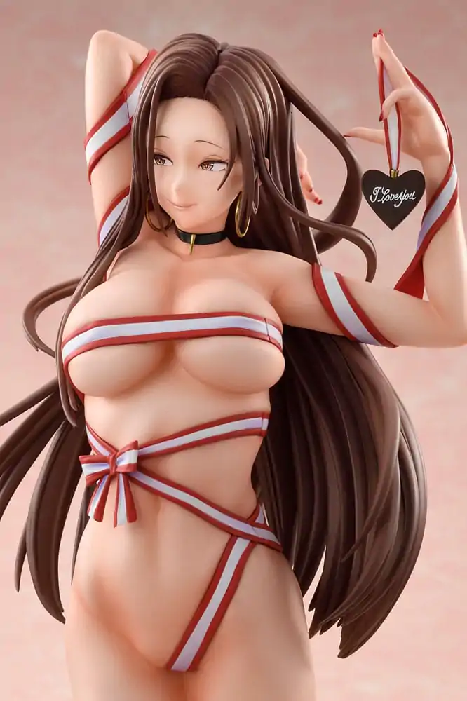 Imaizumi Brings All the Gals to His House PVC Statue 1/6 Risa Hamazaki Bow Ver. 28 cm product photo