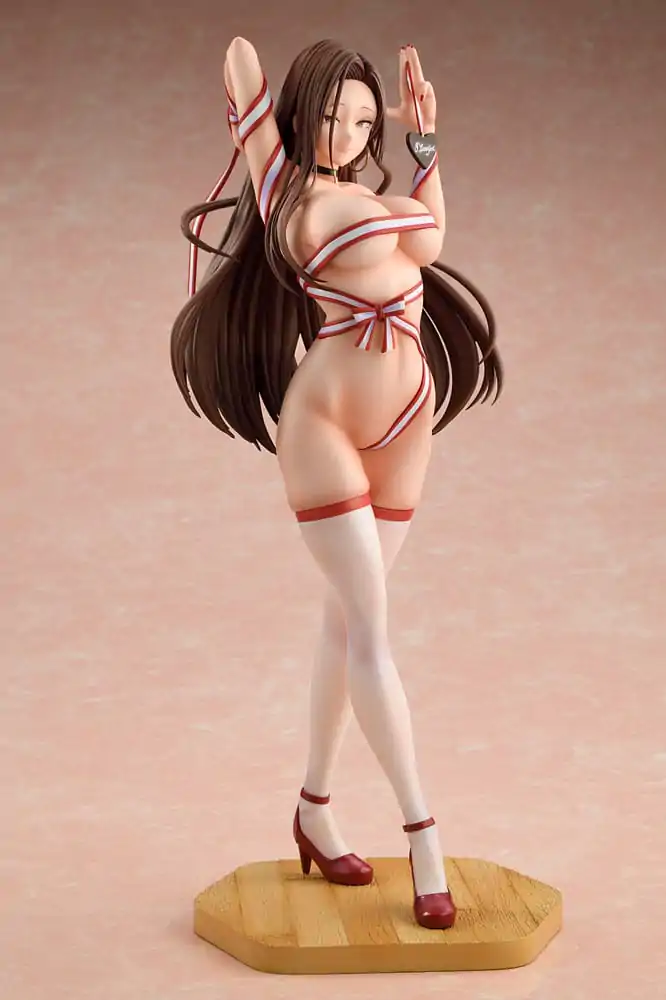 Imaizumi Brings All the Gals to His House PVC Statue 1/6 Risa Hamazaki Bow Ver. 28 cm product photo