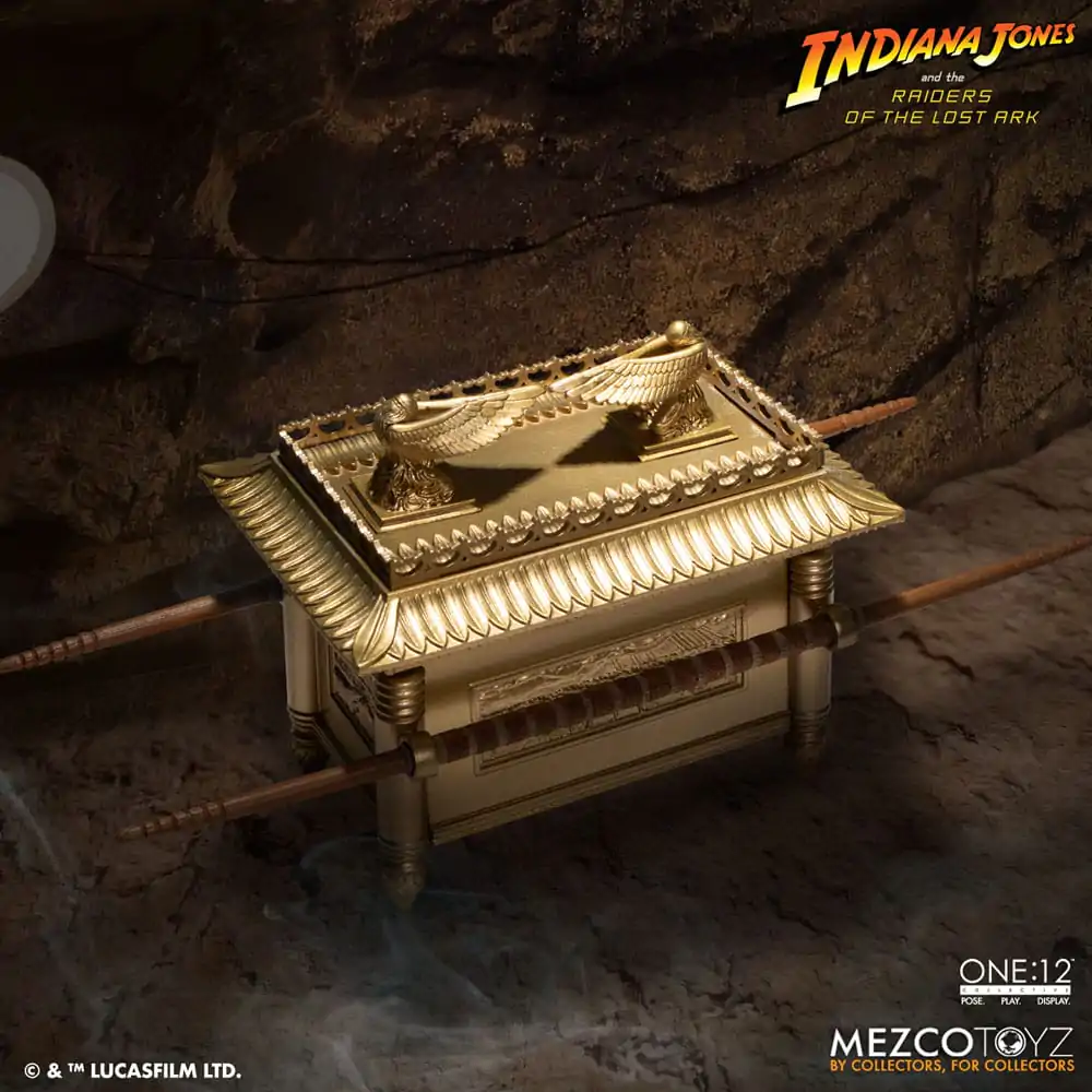 Indiana Jones Action Figure 1/12 Major Toht and Ark of the Covenant Deluxe Boxed Set 16 cm termékfotó