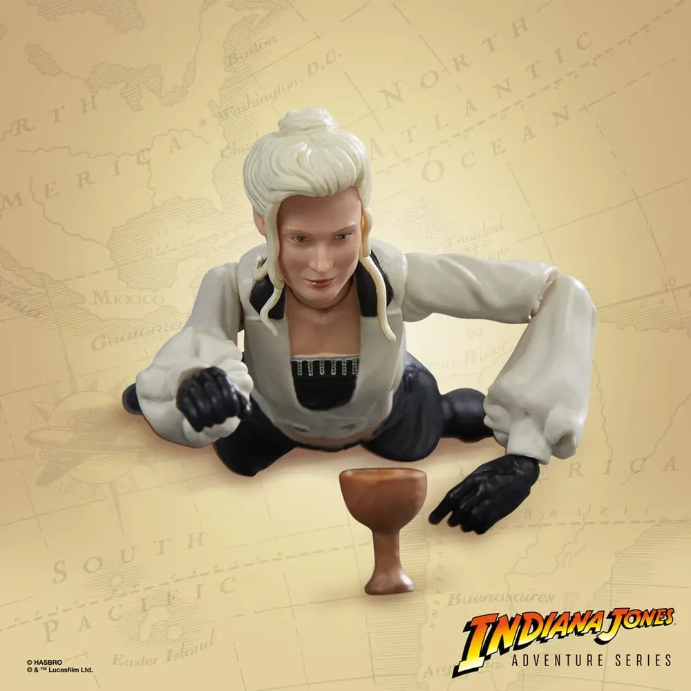 Indiana Jones Adventure Series action figure Dr. Elsa Schneider (The Last Crusade) 15 cm product photo