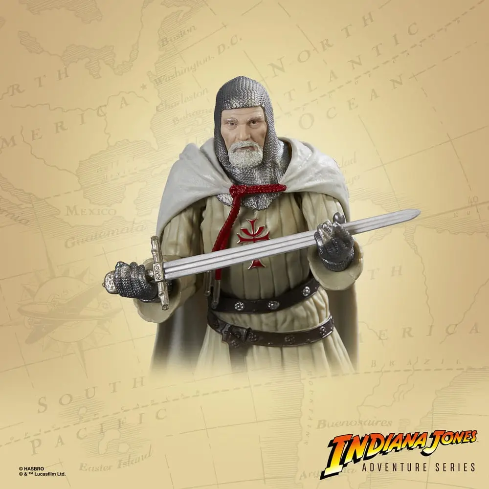 Indiana Jones Adventure Series action figure Grail Knight (The Last Crusade) 15 cm product photo