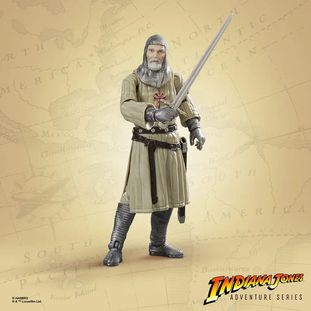 Indiana Jones Adventure Series action figure Grail Knight (The Last Crusade) 15 cm product photo