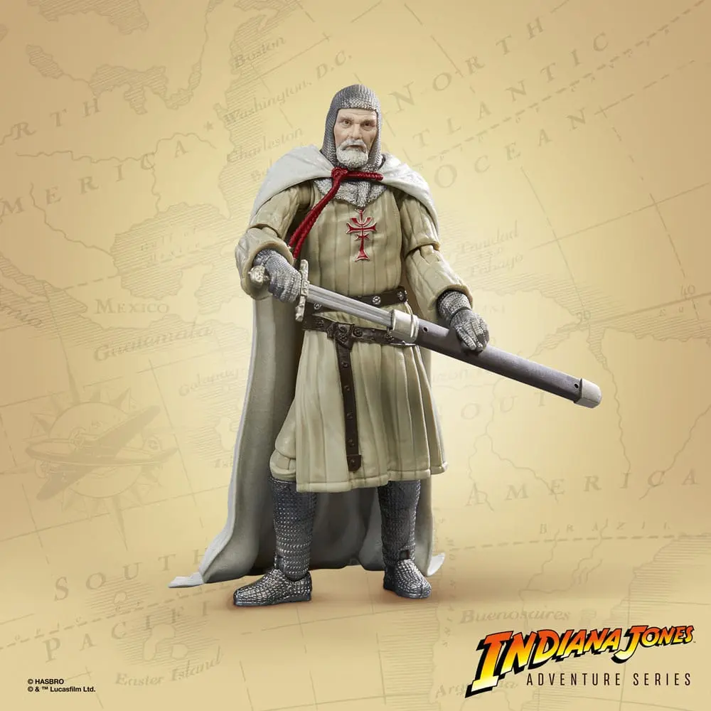 Indiana Jones Adventure Series action figure Grail Knight (The Last Crusade) 15 cm product photo