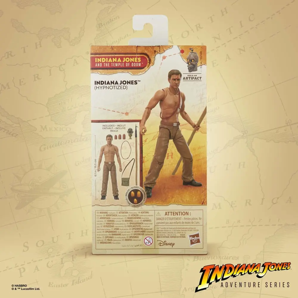 Indiana Jones Adventure Series Action Figure Indiana Jones (Hypnotized) (Indiana Jones and the Temple of Doom) 15 cm product photo