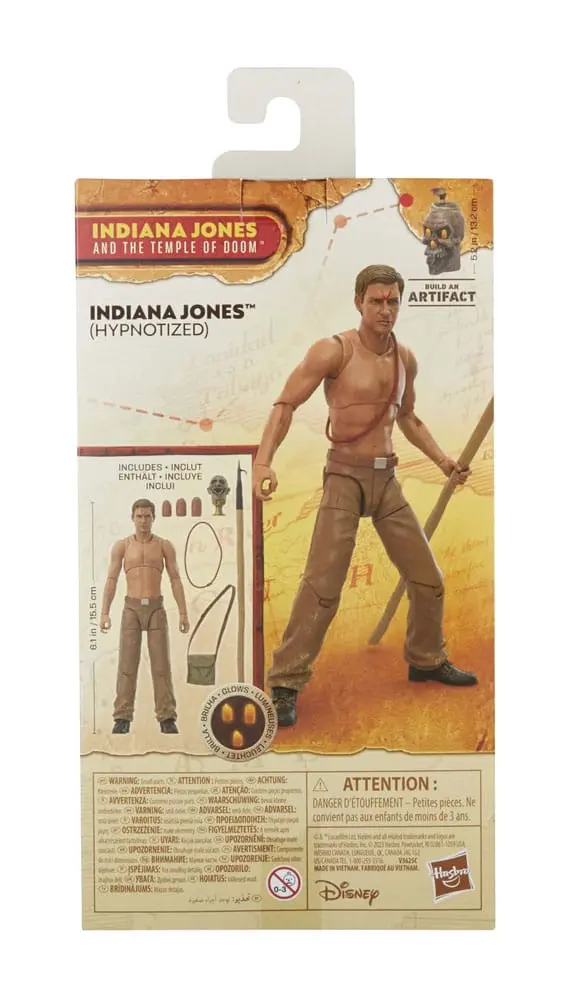 Indiana Jones Adventure Series Action Figure Indiana Jones (Hypnotized) (Indiana Jones and the Temple of Doom) 15 cm product photo