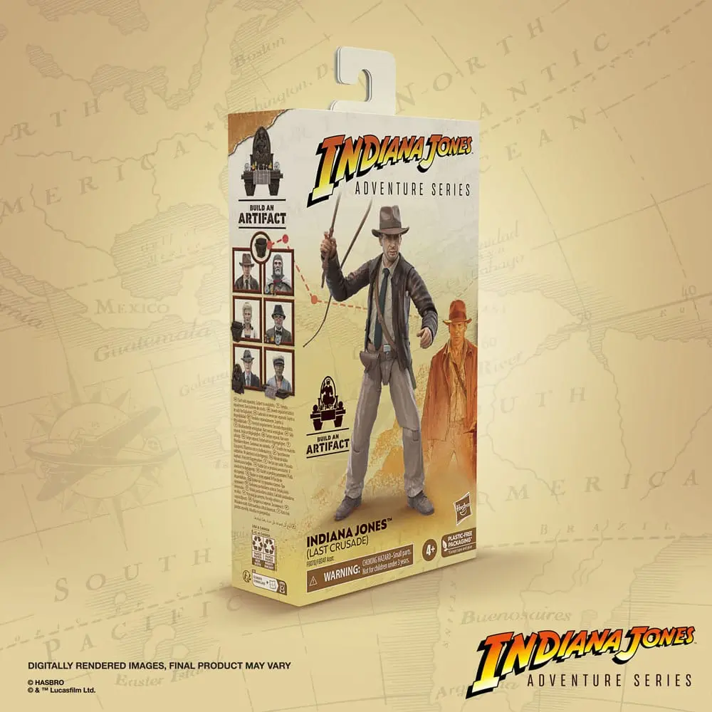 Indiana Jones Adventure Series action figure Indiana Jones (The Last Crusade) 15 cm product photo