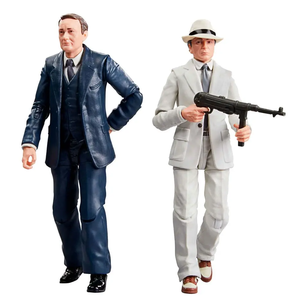 Indiana Jones Adventure Series Action Figures Marcus Brody &amp; René Belloq (Ark Showdown) (Raiders of the Lost Ark) 15 cm product photo