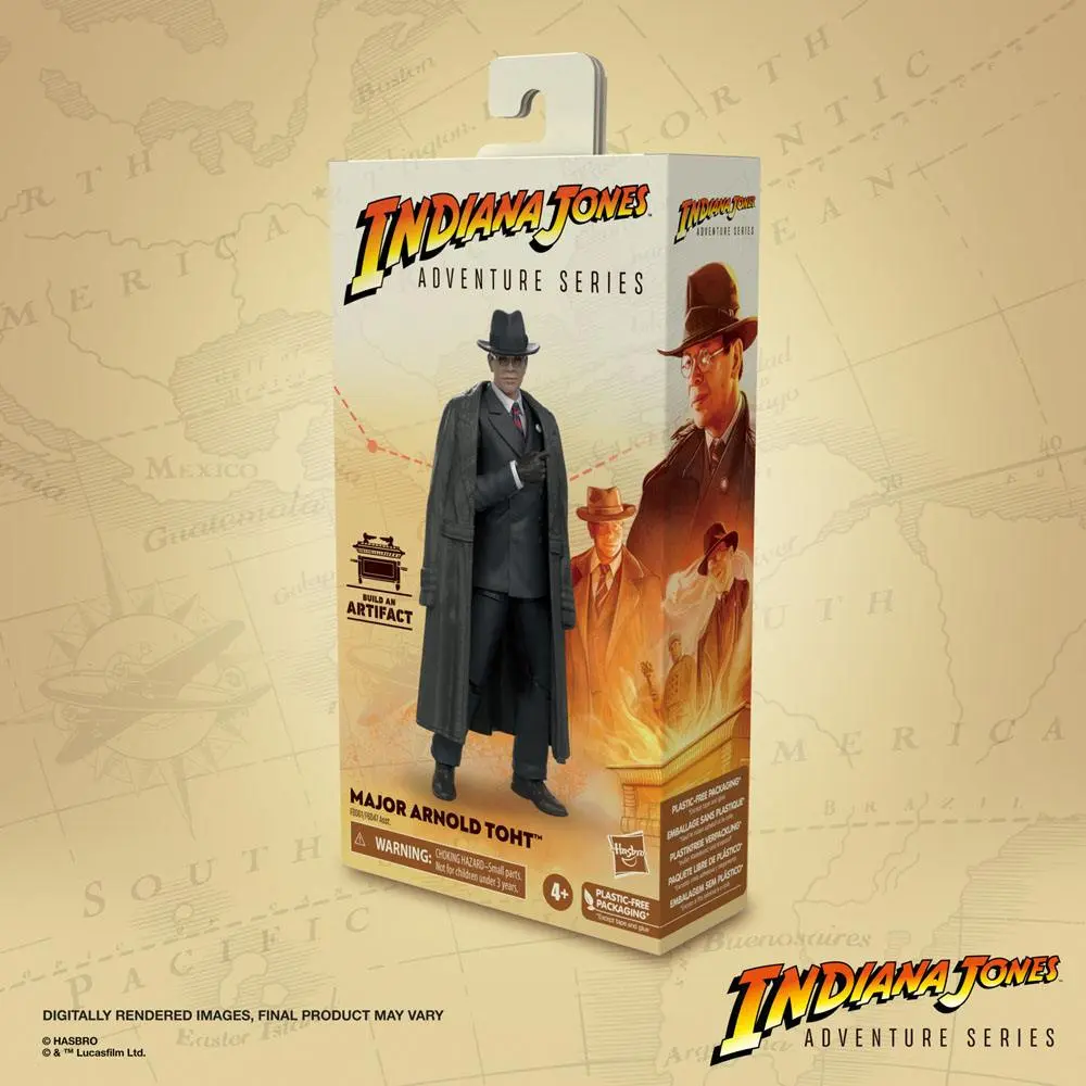 Indiana Jones Adventure Series Actionfigur Major Arnold Toht (Raiders of the Lost Ark) 15 cm product photo