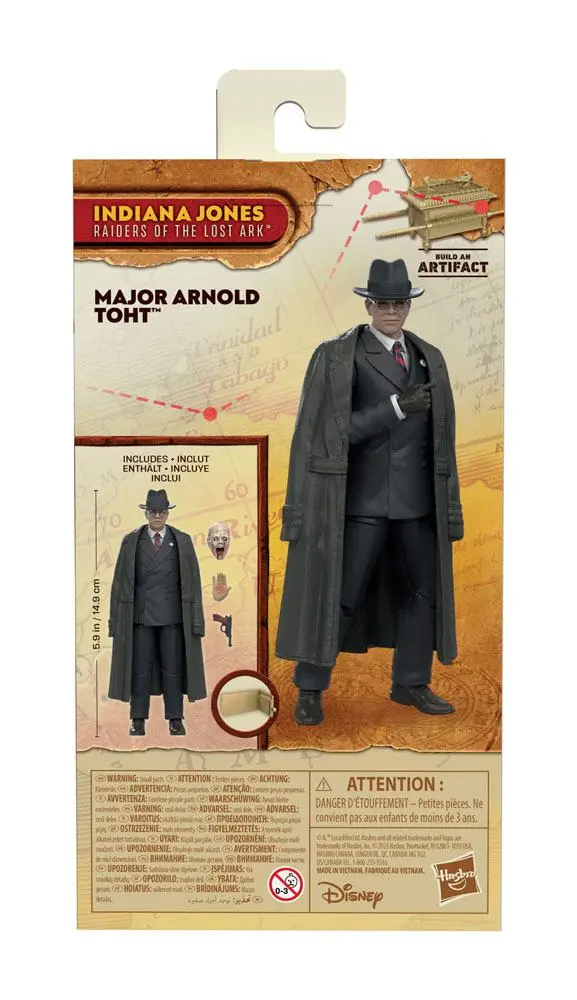 Indiana Jones Adventure Series Actionfigur Major Arnold Toht (Raiders of the Lost Ark) 15 cm product photo