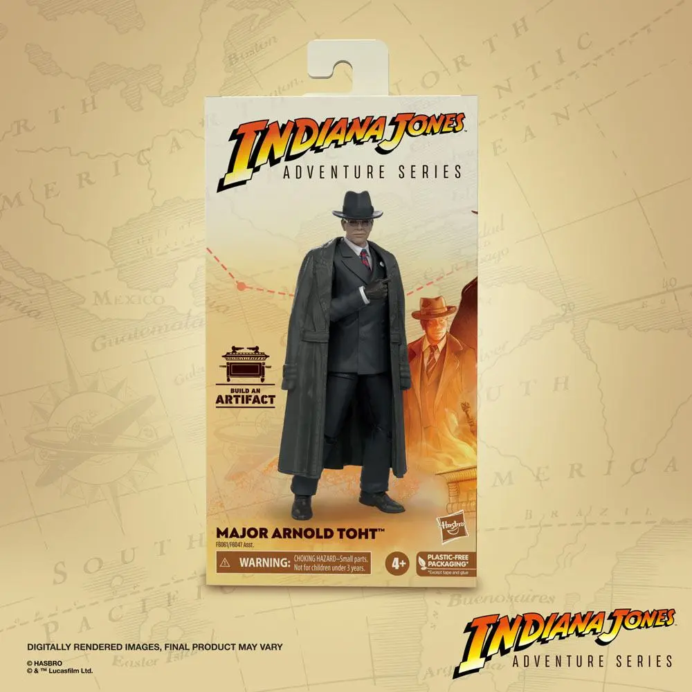 Indiana Jones Adventure Series Actionfigur Major Arnold Toht (Raiders of the Lost Ark) 15 cm product photo