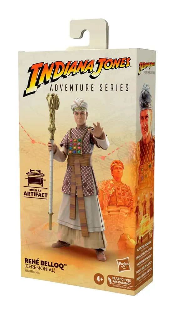 Indiana Jones Adventure Series Actionfigur René Belloq (Ceremonial) (Raiders of the Lost Ark) 15 cm product photo
