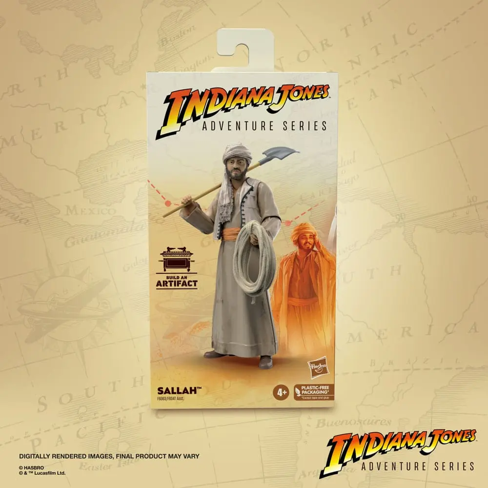 Indiana Jones Adventure Series Actionfigur Sallah (Raiders of the Lost Ark) 15 cm product photo