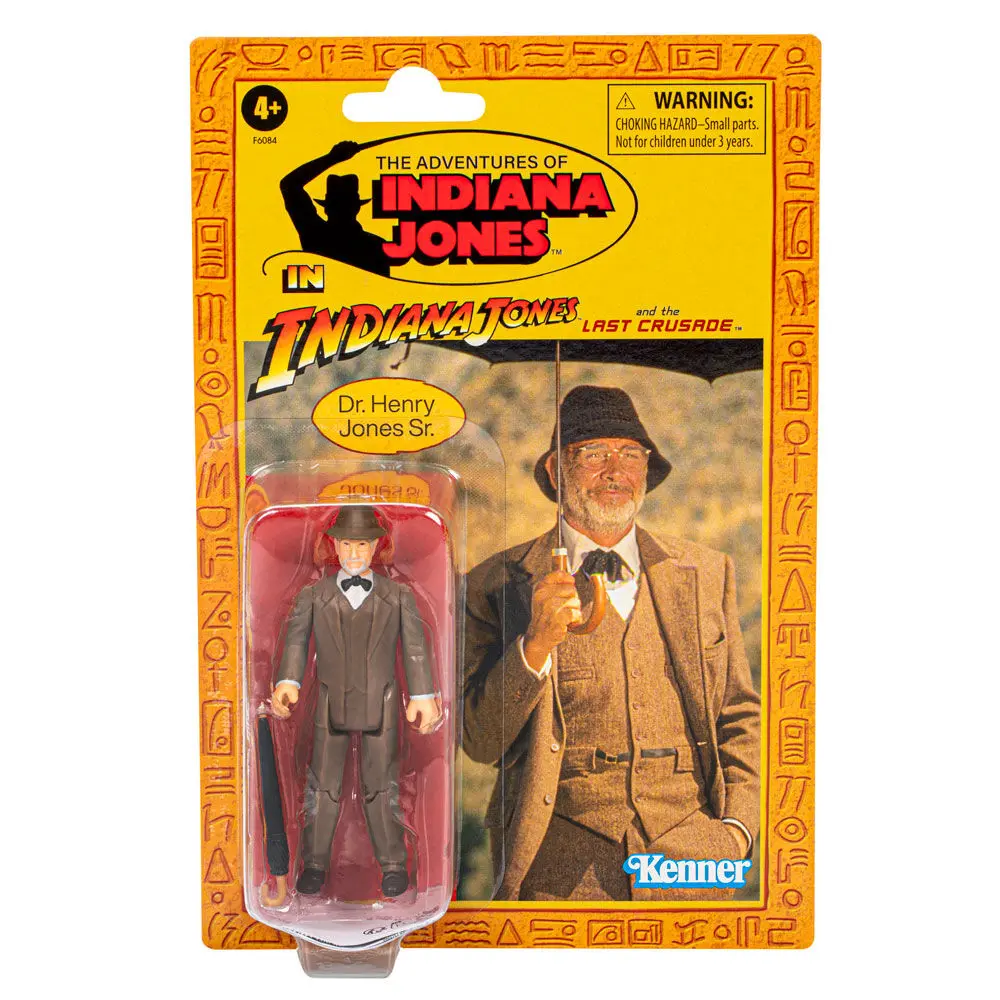 Indiana Jones Retro Collection Actionfigur Dr. Henry Jones Sr. (The Last Crusade) 10 cm product photo