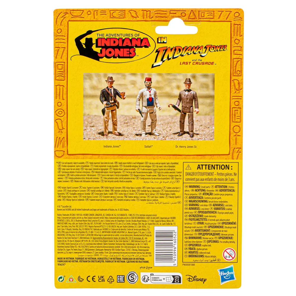 Indiana Jones Retro Collection Actionfigur Indiana Jones (The Last Crusade) 10 cm termékfotó