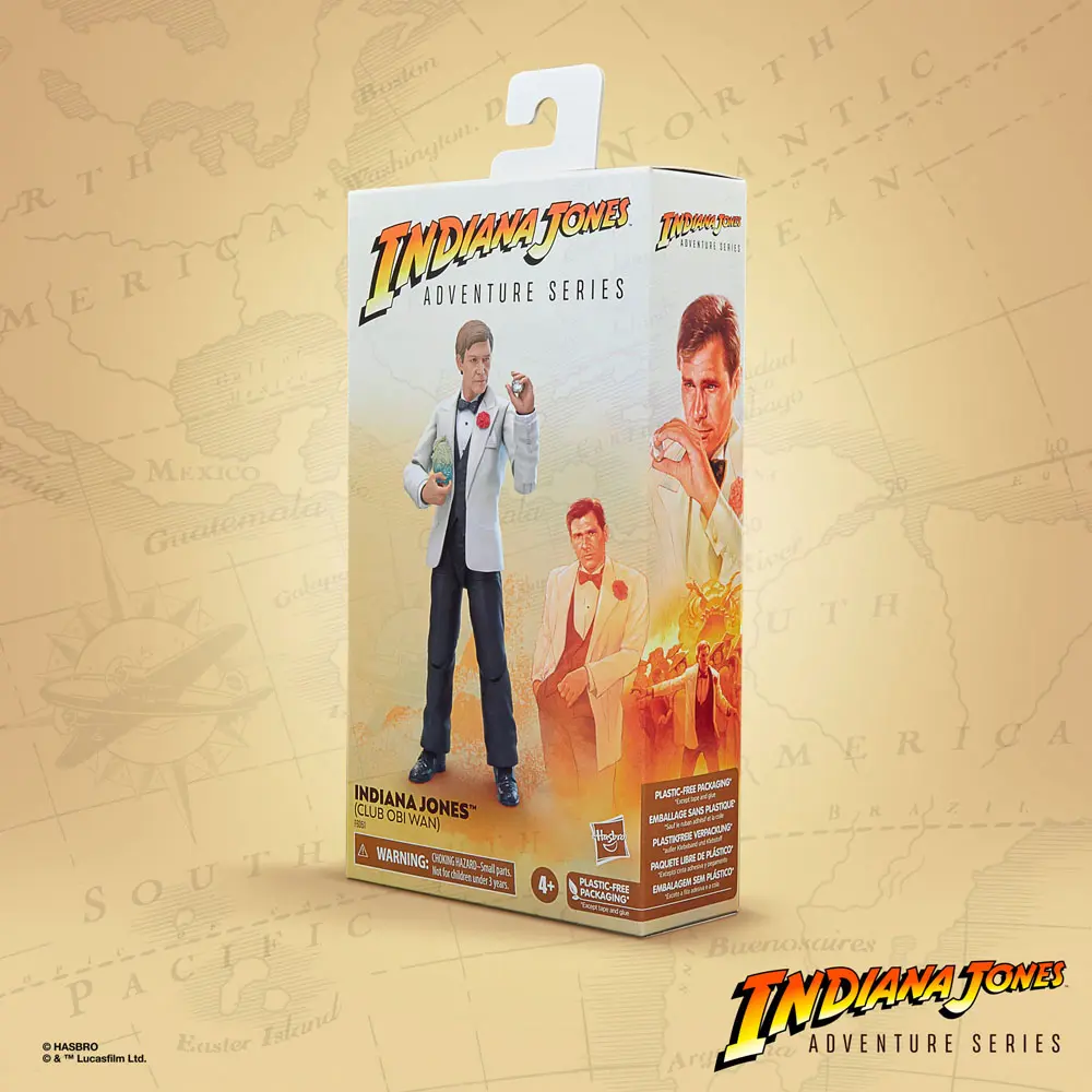 Indiana Jones Adventure Series Actionfigur Indiana Jones (Club Obi Wan) (Indiana Jones and the Temple of Doom) 15 cm product photo
