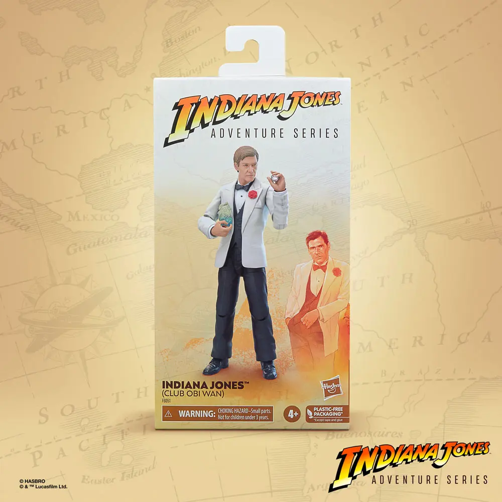 Indiana Jones Adventure Series Actionfigur Indiana Jones (Club Obi Wan) (Indiana Jones and the Temple of Doom) 15 cm product photo