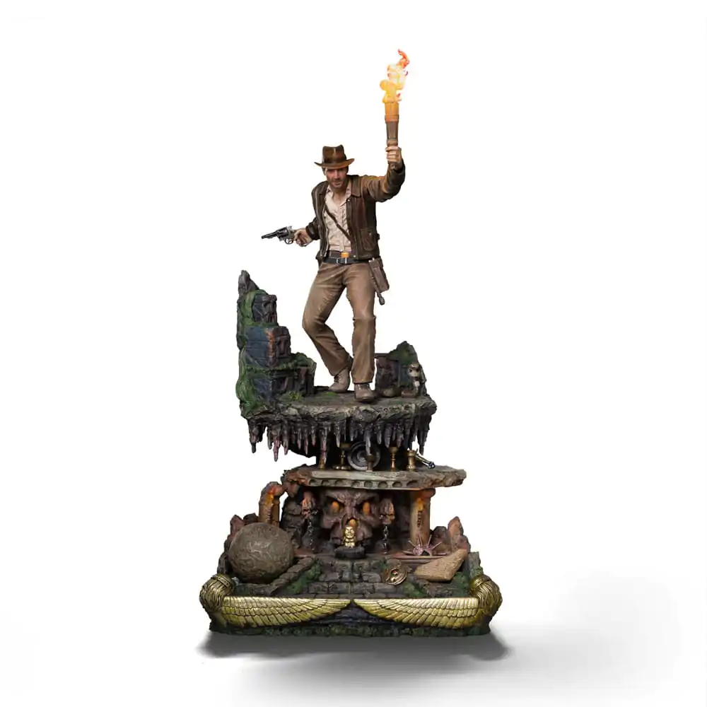 Indiana Jones Art Scale Deluxe Statue 1/10 Indiana Jones 40 cm termékfotó