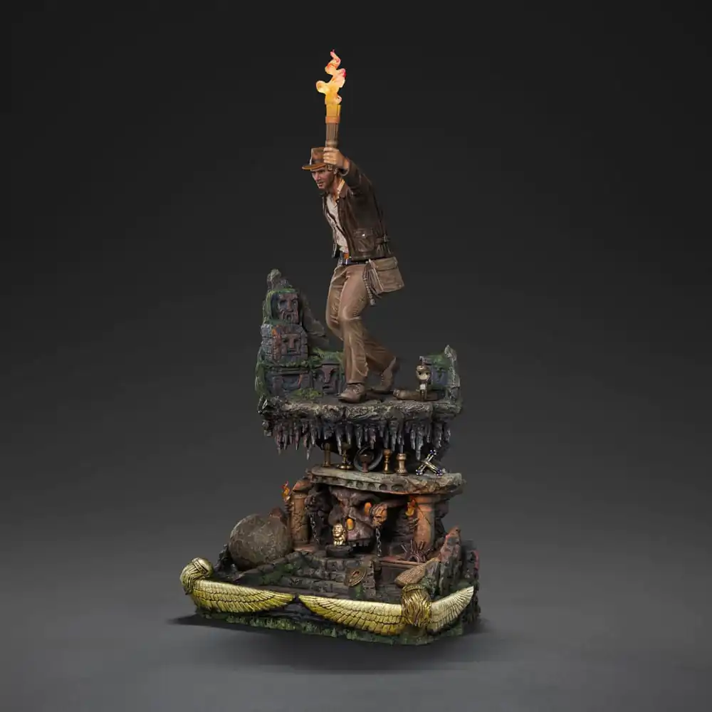 Indiana Jones Art Scale Deluxe Statue 1/10 Indiana Jones 40 cm termékfotó