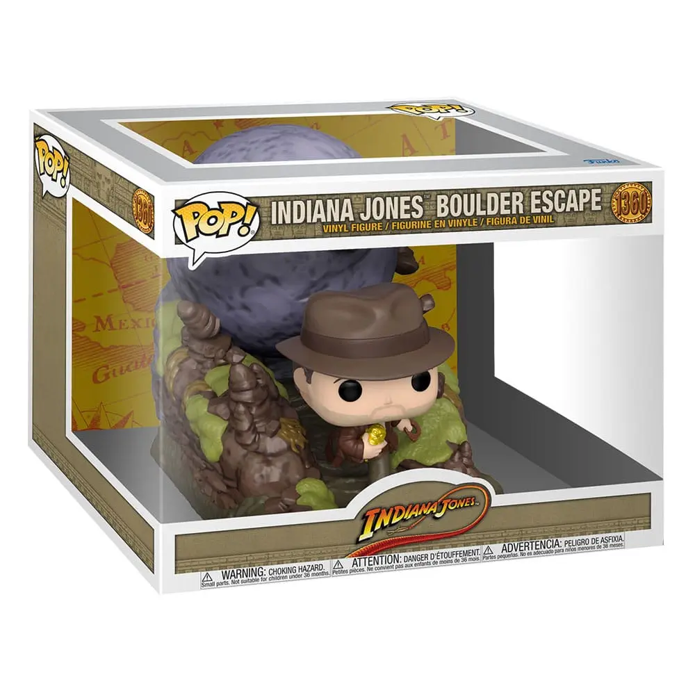 Indiana Jones POP Moment! Vinyl Figure Boulder SCN 9 cm termékfotó