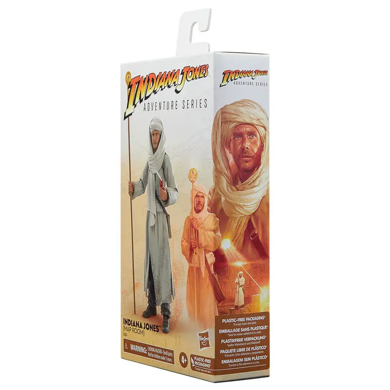 Indiana Jones Adventure Series Action Figure Indiana Jones (Map Room) (Raiders of the Lost Ark) 15 cm product photo