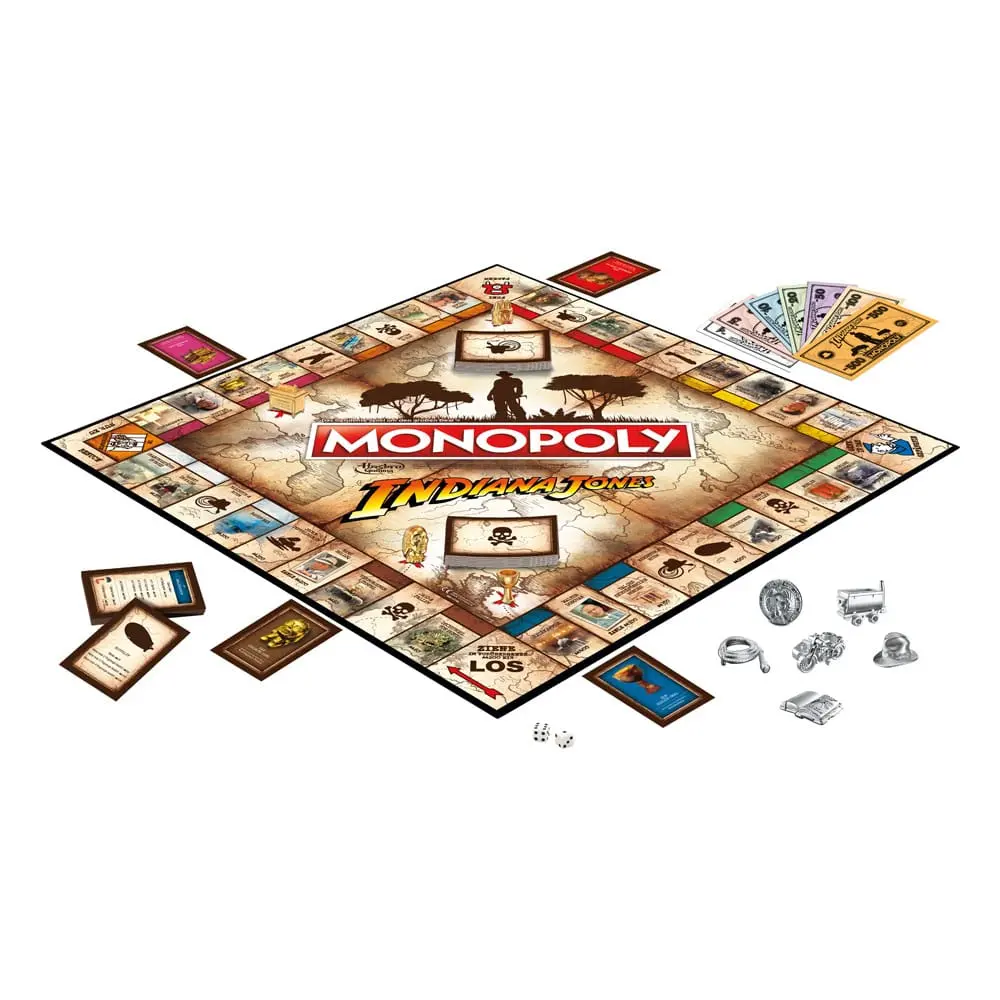 Indiana Jones Board Game Monopoly *German Version* product photo