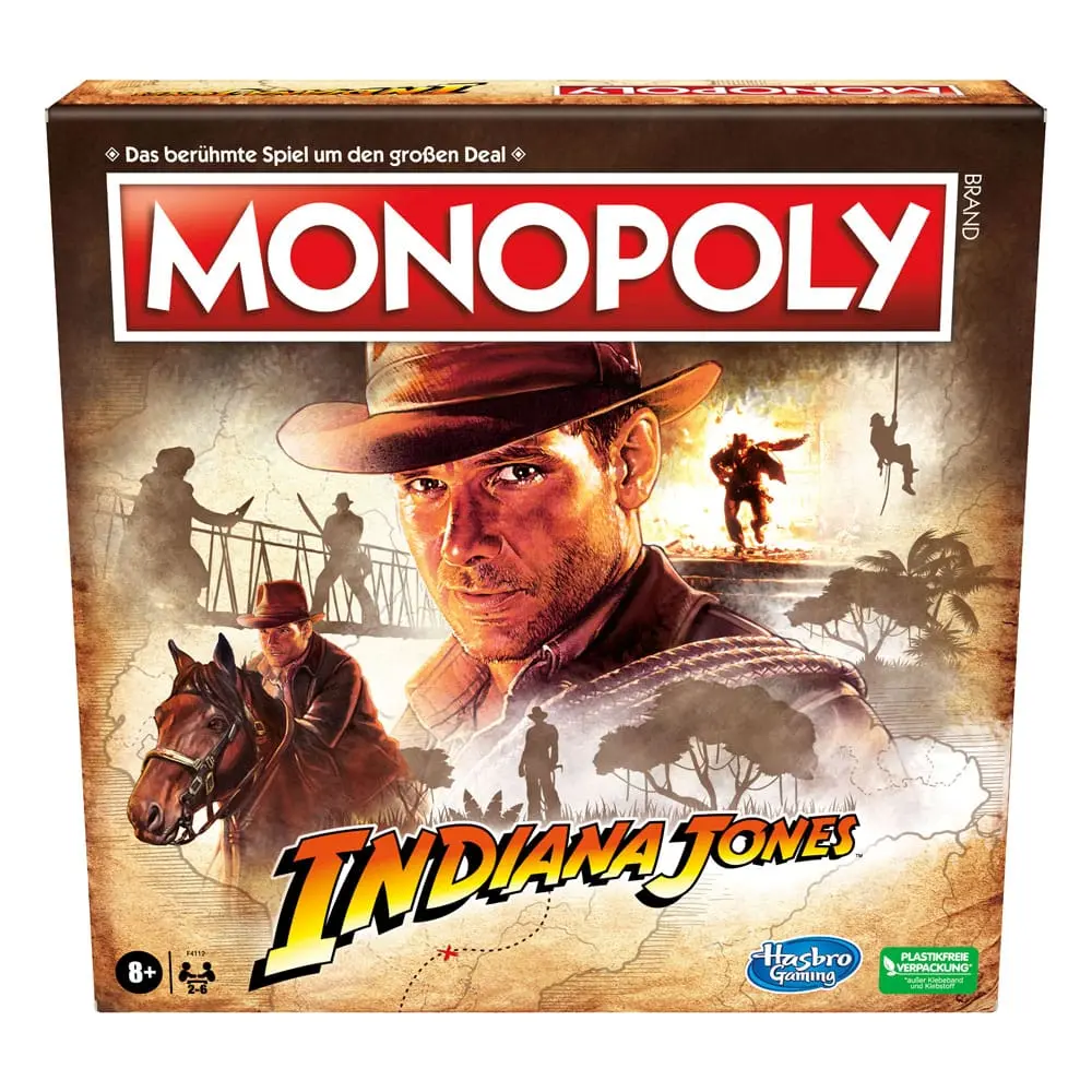 Indiana Jones Board Game Monopoly *German Version* product photo