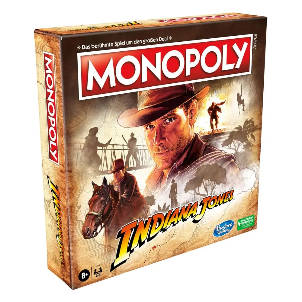 Indiana Jones Board Game Monopoly *German Version* product photo