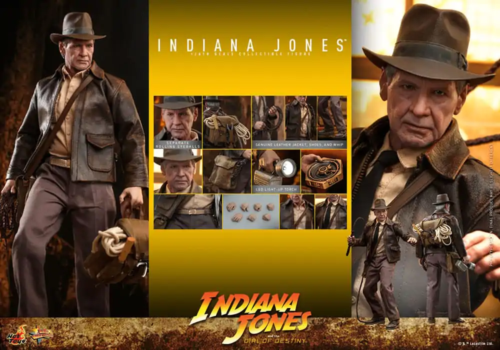 Indiana Jones Movie Masterpiece Action Figure 1/6 Indiana Jones 30 cm product photo
