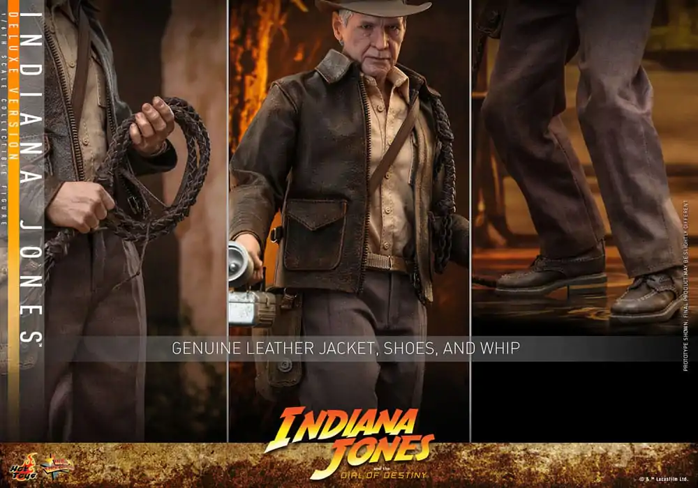 Indiana Jones Movie Masterpiece Action Figure 1/6 Indiana Jones (Deluxe Version) 30 cm product photo