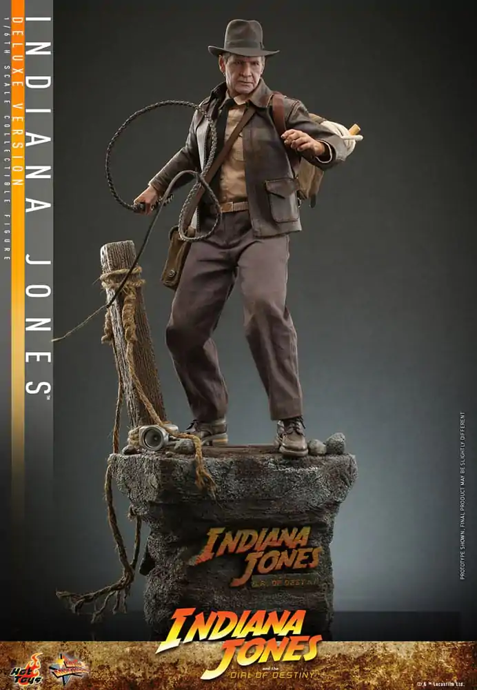 Indiana Jones Movie Masterpiece Action Figure 1/6 Indiana Jones (Deluxe Version) 30 cm product photo