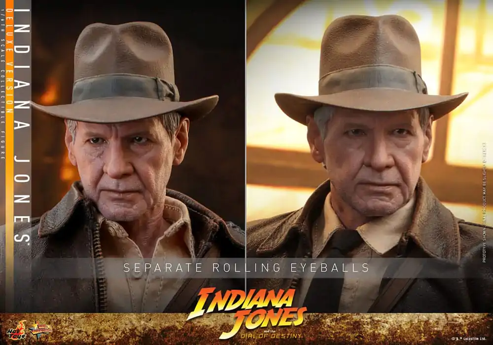 Indiana Jones Movie Masterpiece Action Figure 1/6 Indiana Jones (Deluxe Version) 30 cm product photo