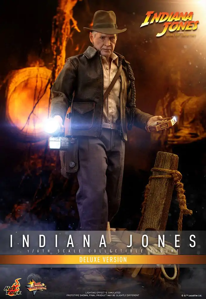 Indiana Jones Movie Masterpiece Action Figure 1/6 Indiana Jones (Deluxe Version) 30 cm product photo