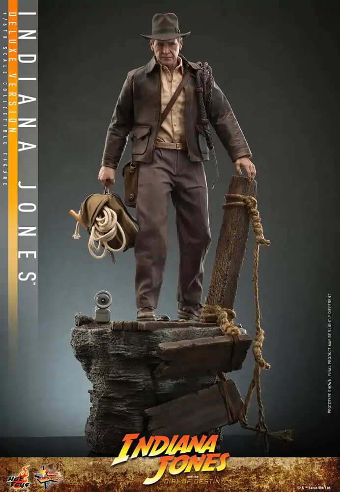 Indiana Jones Movie Masterpiece Action Figure 1/6 Indiana Jones (Deluxe Version) 30 cm product photo