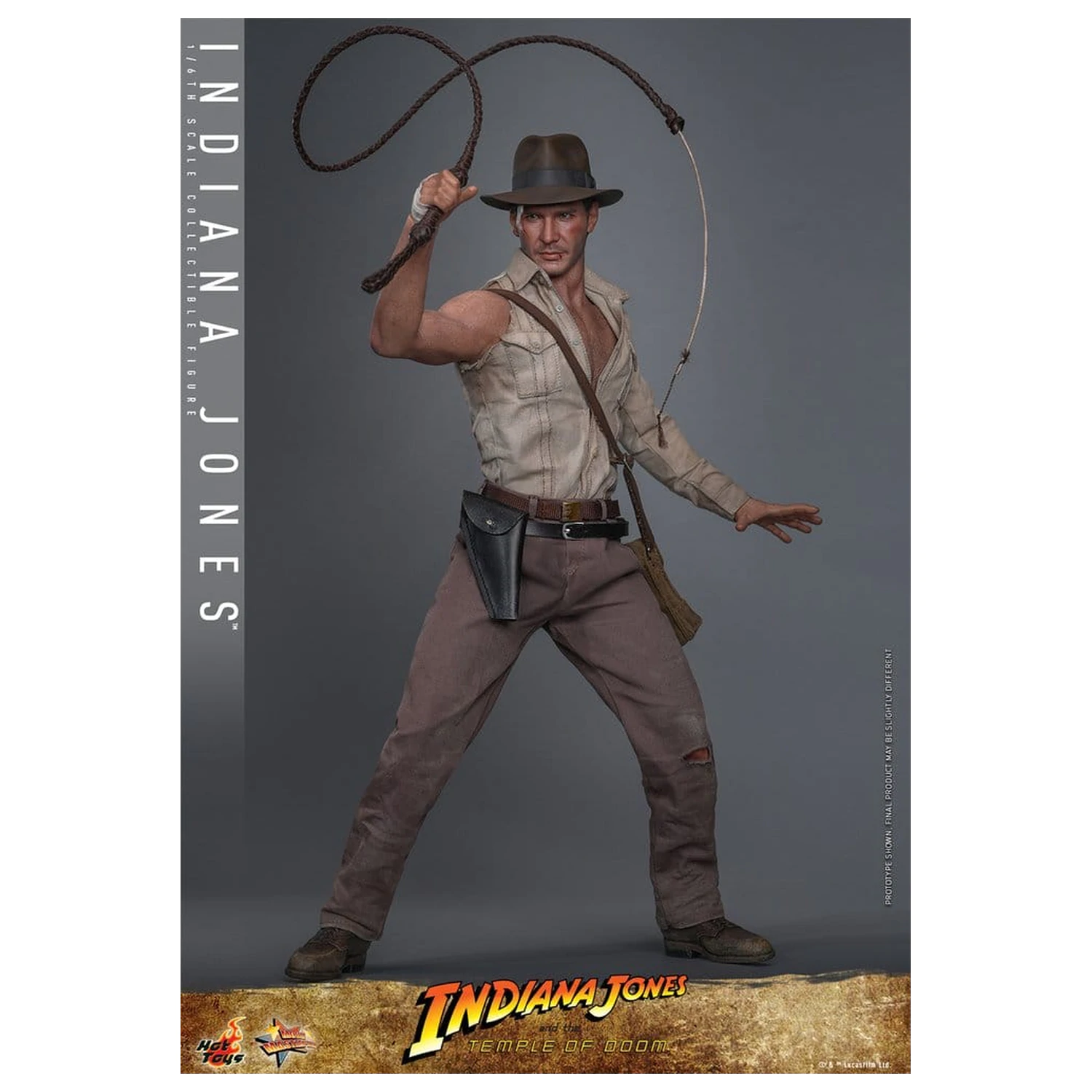 Indiana Jones Movie Masterpiece Action Figure 1/6 Indiana Jones 30 cm product photo