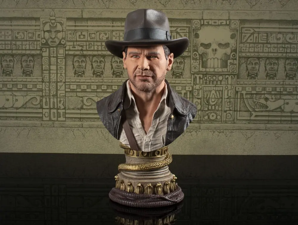 Indiana Jones: Raiders of the Lost Ark Legends in 3D Bust 1/2 Indiana Jones 25 cm termékfotó