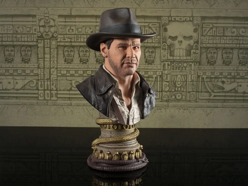 Indiana Jones: Raiders of the Lost Ark Legends in 3D Bust 1/2 Indiana Jones 25 cm termékfotó