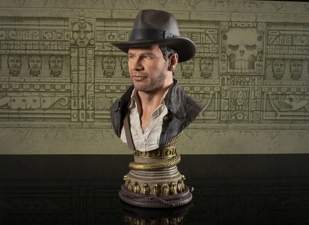 Indiana Jones: Raiders of the Lost Ark Legends in 3D Bust 1/2 Indiana Jones 25 cm termékfotó