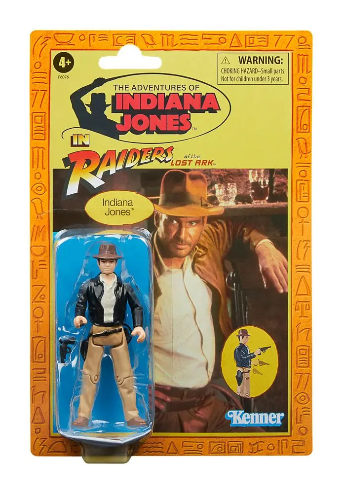 Indiana Jones Retro Collection Actionfigur Indiana Jones (Raiders of the Lost Ark) 10 cm termékfotó