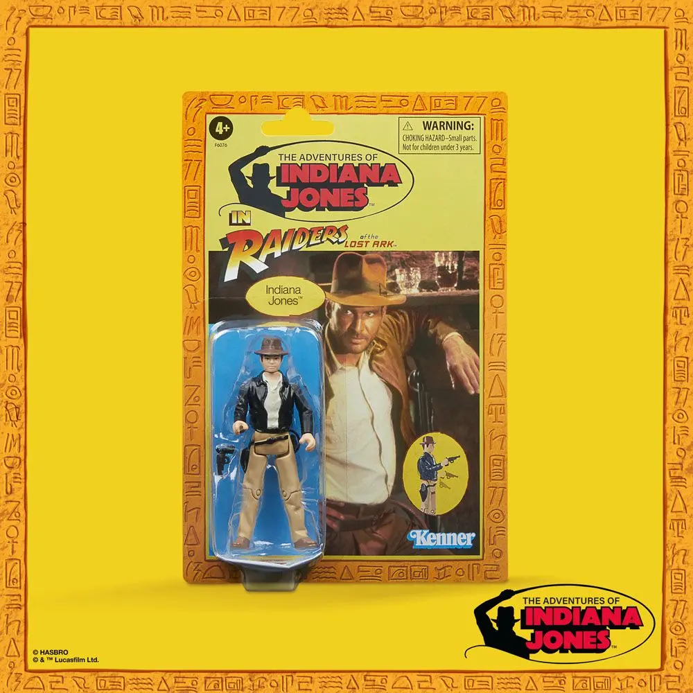 Indiana Jones Retro Collection Actionfigur Indiana Jones (Raiders of the Lost Ark) 10 cm termékfotó