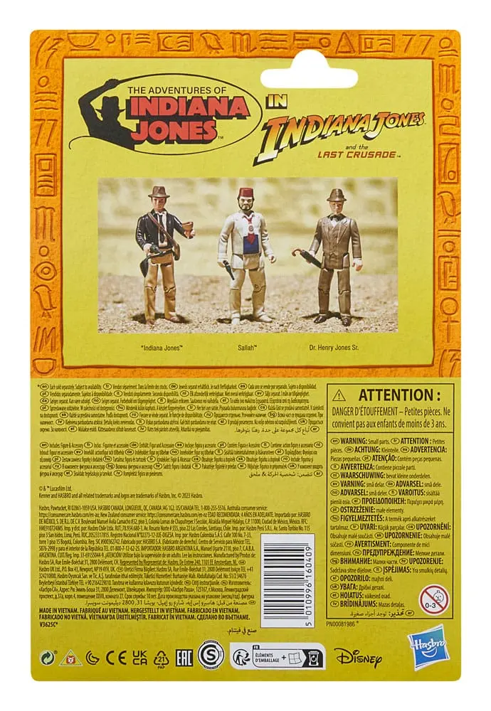 Indiana Jones Retro Collection Actionfigur Sallah (The Last Crusade) 10 cm termékfotó