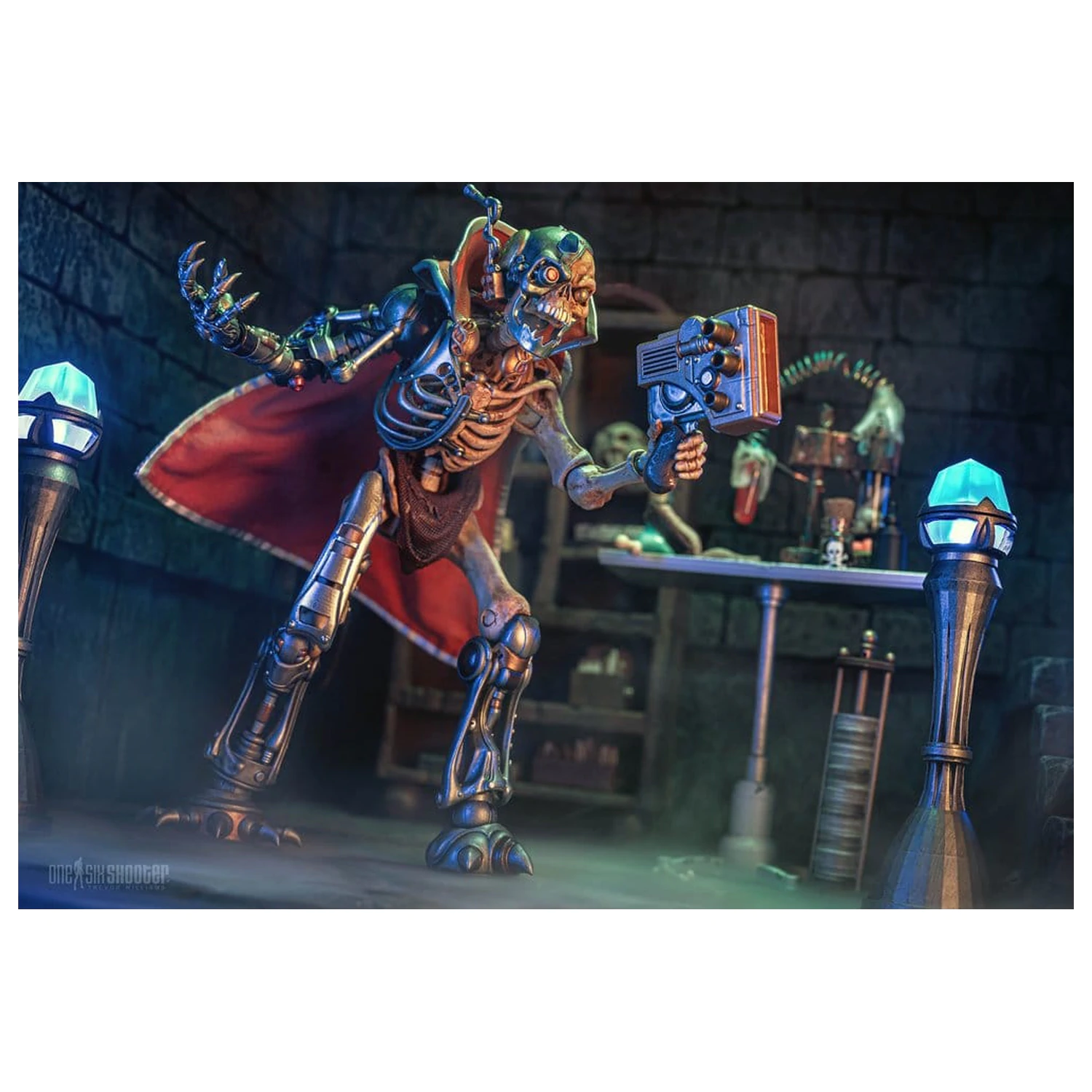 Infinite Legions: Skeleton Warriors Action Figure Dr. Cyborn product photo