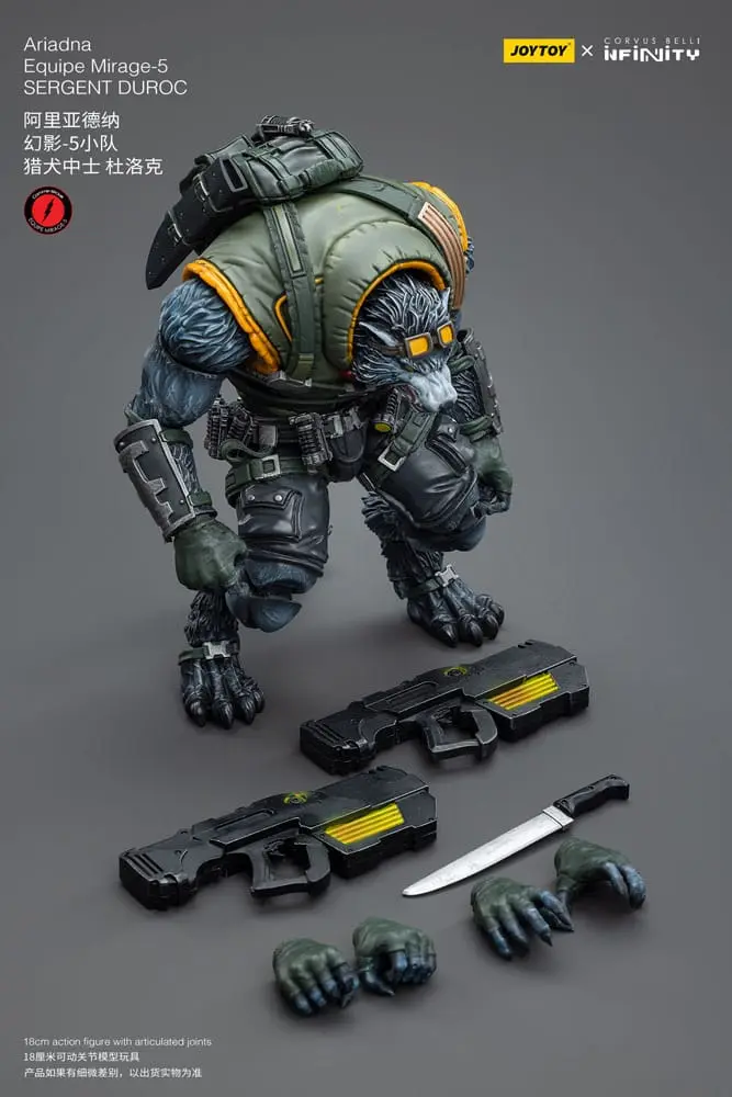 Infinity Action Figures 1/18 Ariadna Equipe Mirage-5 Sergent Duroc &amp; Lieutenant Margot Berthier product photo