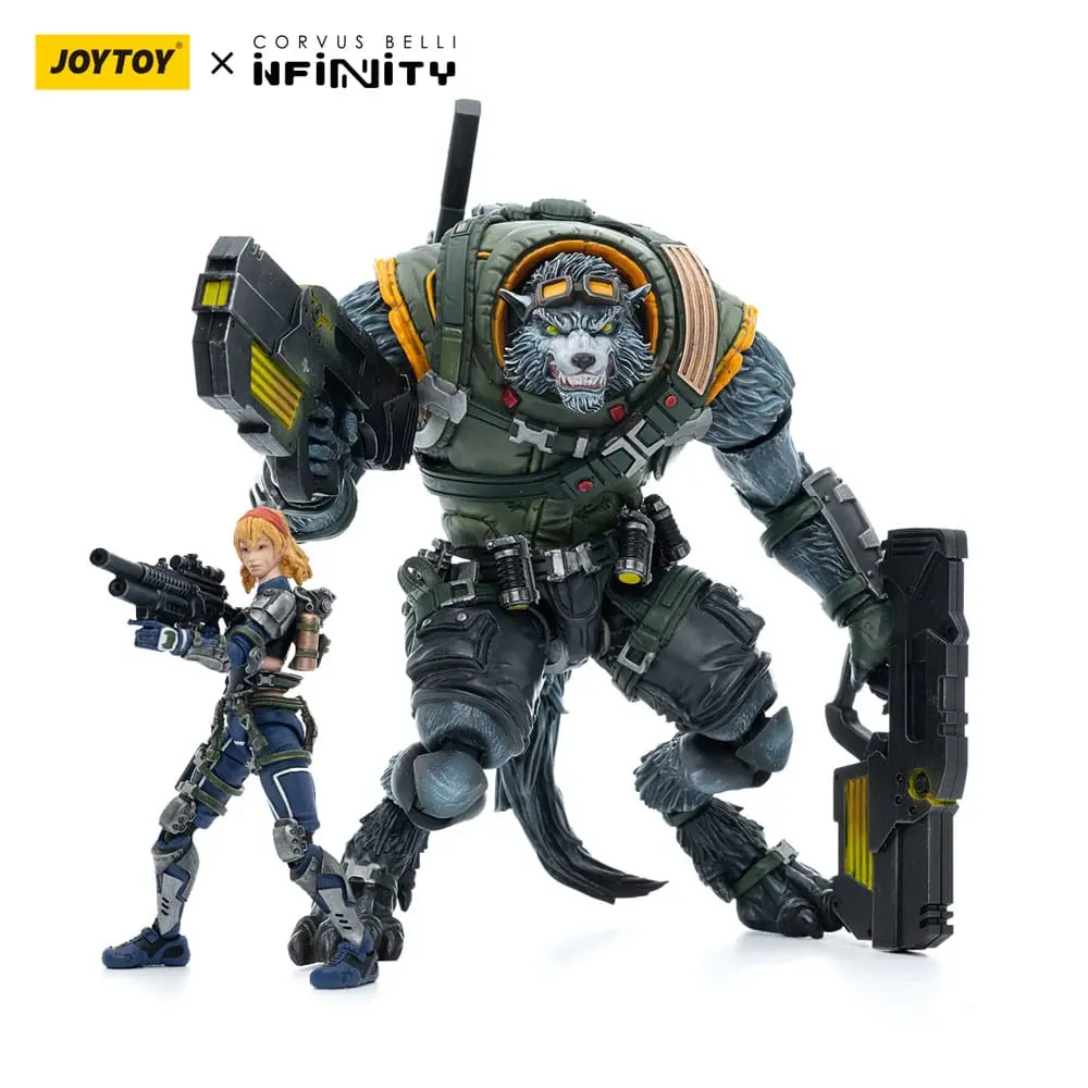 Infinity Action Figures 1/18 Ariadna Equipe Mirage-5 Sergent Duroc &amp; Lieutenant Margot Berthier product photo